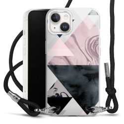 Carry Case Transparent Fabric black/silver