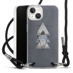 Carry Case Transparent Fabric black/silver