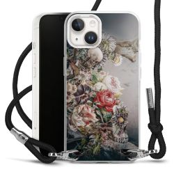 Carry Case Transparent Fabric black/silver