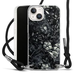 Carry Case Transparent Fabric black/silver