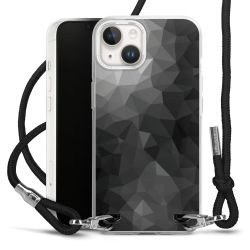 Carry Case Transparent Fabric black/silver