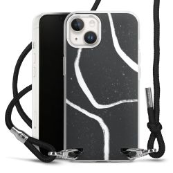 Carry Case Transparent Fabric black/silver