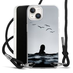 Carry Case Transparent Fabric black/silver