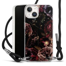 Carry Case Transparent Fabric black/silver