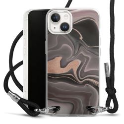 Carry Case Transparent Fabric black/silver