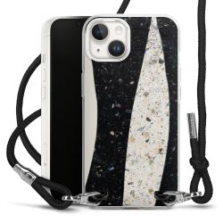 Carry Case Transparent Fabric black/silver