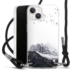 Carry Case Transparent Fabric black/silver