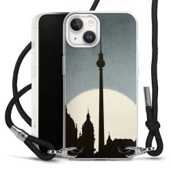 Carry Case Transparent Fabric black/silver