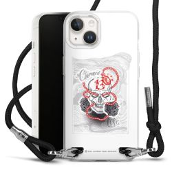 Carry Case Transparent Fabric black/silver