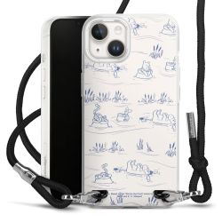 Carry Case Stoff schwarz/silber