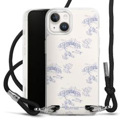 Carry Case Stoff schwarz/silber