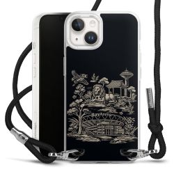 Carry Case Stoff schwarz/silber