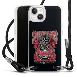 Carry Case Stoff schwarz/silber