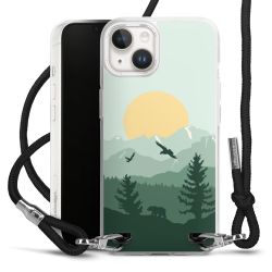 Carry Case Stoff schwarz/silber