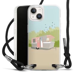 Carry Case Stoff schwarz/silber