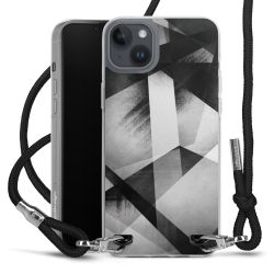 Carry Case Transparent Fabric black/silver