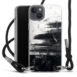 Carry Case Transparent Fabric black/silver