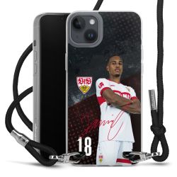 Carry Case Stoff schwarz/silber