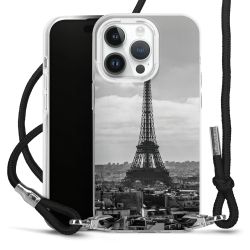 Carry Case Transparent Fabric black/silver