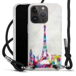 Carry Case Transparent Fabric black/silver