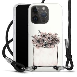 Carry Case Transparent Fabric black/silver