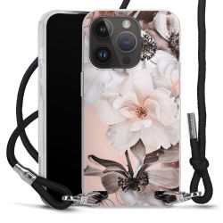 Carry Case Transparent Fabric black/silver