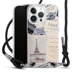 Carry Case Transparent Fabric black/silver