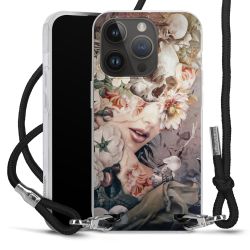 Carry Case Transparent Fabric black/silver