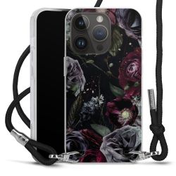 Carry Case Transparent Fabric black/silver