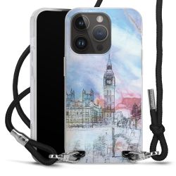 Carry Case Transparent Fabric black/silver