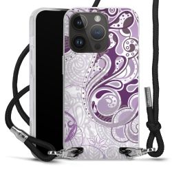 Carry Case Transparent Fabric black/silver