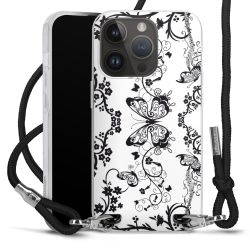 Carry Case Transparent Fabric black/silver