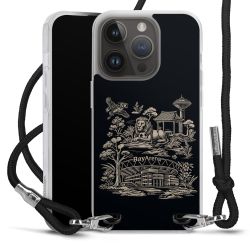 Carry Case Stoff schwarz/silber