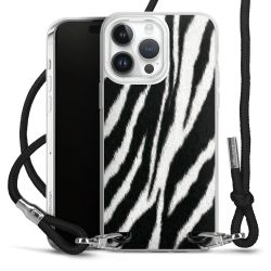 Carry Case Transparent Fabric black/silver