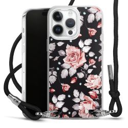 Carry Case Transparent Fabric black/silver