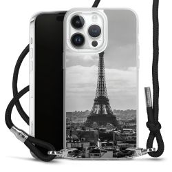 Carry Case Transparent Fabric black/silver