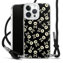 Carry Case Transparent Fabric black/silver