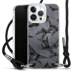 Carry Case Transparent Fabric black/silver