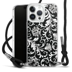 Carry Case Transparent Fabric black/silver