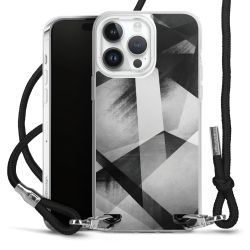 Carry Case Transparent Fabric black/silver