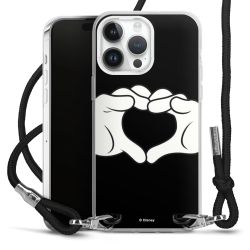 Carry Case Transparent Fabric black/silver