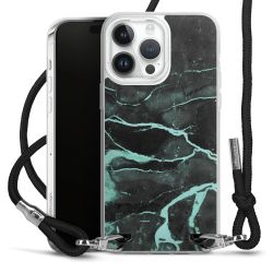 Carry Case Transparent Fabric black/silver