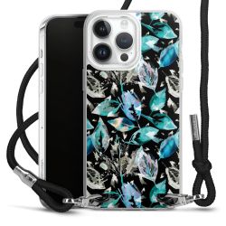 Carry Case Transparent Fabric black/silver