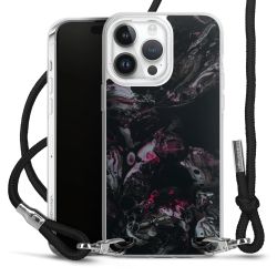 Carry Case Transparent Fabric black/silver