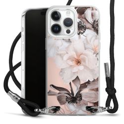 Carry Case Transparent Fabric black/silver