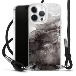 Carry Case Transparent Fabric black/silver