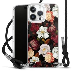 Carry Case Transparent Fabric black/silver