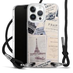 Carry Case Transparent Fabric black/silver