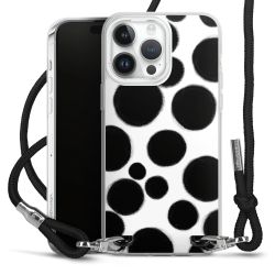 Carry Case Transparent Fabric black/silver