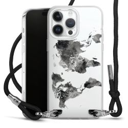 Carry Case Transparent Fabric black/silver